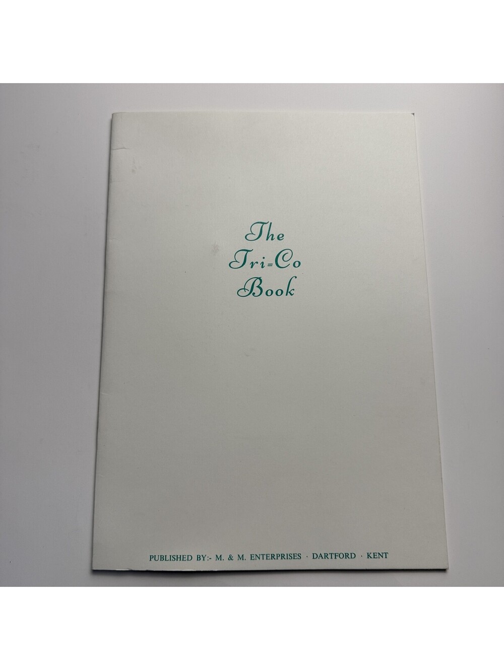Tri Co Book 1983 Joe Stuthard Trilby Deck Card Magic Harry Boughen Rare